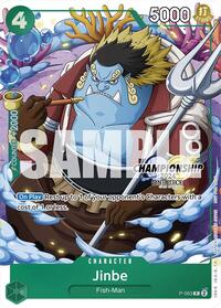 Jinbe (CS 2024 Event Pack Finalist) - One Piece Promotion Cards - PR - P-063