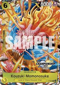 Kouzuki Momonosuke (CS 2024 Event Pack Finalist) - One Piece Promotion Cards - PR - P-064