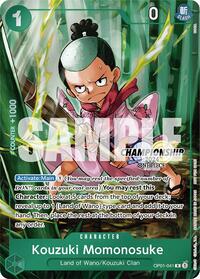 Kouzuki Momonosuke (CS 2024 Celebration Pack) - One Piece Promotion Cards - R - OP01-041