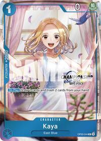 Kaya (CS 2024 Celebration Pack) - One Piece Promotion Cards - R - OP03-044