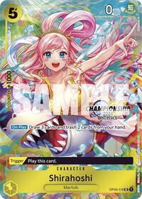 Shirahoshi (CS 2024 Celebration Pack) - One Piece Promotion Cards - UC - OP03-116