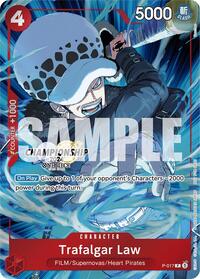 Trafalgar Law (CS 2024 Celebration Pack) - One Piece Promotion Cards - PR - P-017
