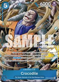 Crocodile (CS 2024 Celebration Pack) - One Piece Promotion Cards - SR - ST03-003