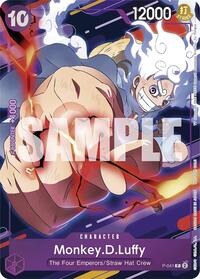 Monkey.D.Luffy (CS 2024 Participation) - One Piece Promotion Cards - PR - P-041