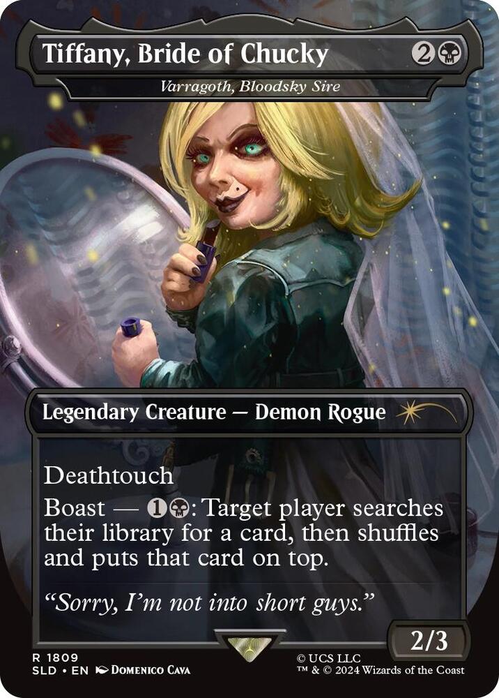Tiffany, Bride of Chucky - Varragoth, Bloodsky Sire - Secret Lair Drop Series - R - 1809