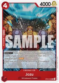 Jozu - Starter Deck 15: RED Edward.Newgate - R - OP02-008