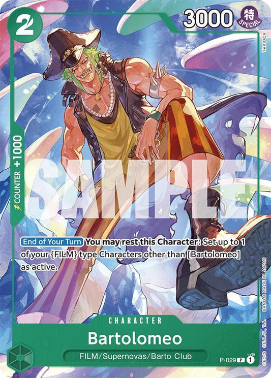 Bartolomeo - Starter Deck 16: GREEN Uta - PR - P-029