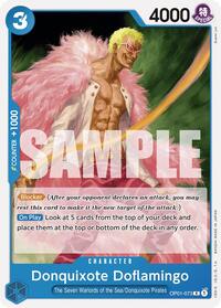 Donquixote Doflamingo (OP01-073) - Starter Deck 17: BLUE Donquixote Doflamingo - R - OP01-073