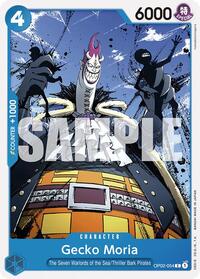Gecko Moria (OP02-054) - Starter Deck 17: BLUE Donquixote Doflamingo - C - OP02-054