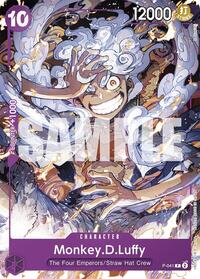 Monkey.D.Luffy (P-041) - Starter Deck 18: PURPLE Monkey.D.Luffy - PR - P-041