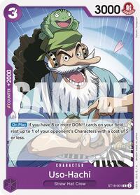 Uso-Hachi (ST18-001) - Starter Deck 18: PURPLE Monkey.D.Luffy - C - ST18-001