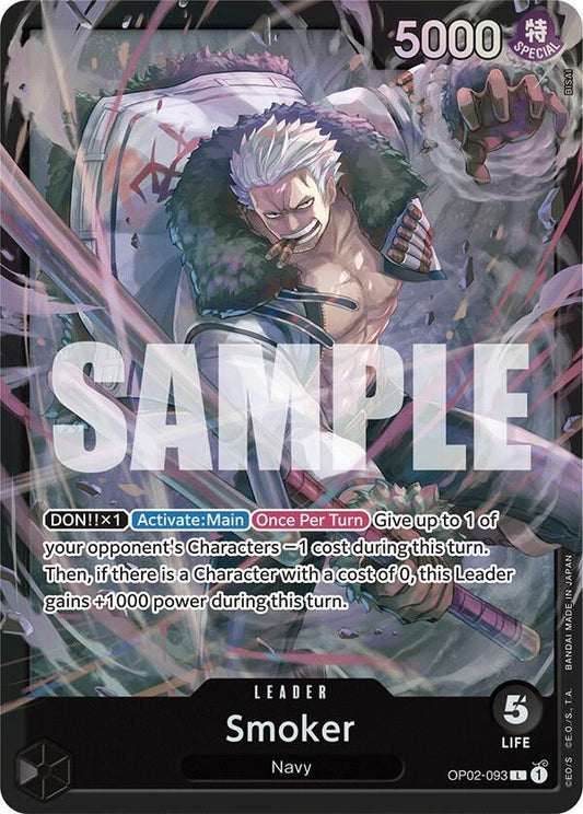 Smoker (OP02-093) - Starter Deck 19: BLACK Smoker - L - OP02-093
