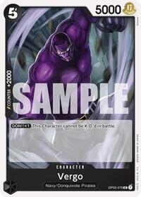 Vergo - Starter Deck 19: BLACK Smoker - UC - OP03-079