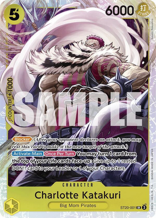 Charlotte Katakuri (ST20-001) - Starter Deck 20: YELLOW Charlotte Katakuri - SR - ST20-001