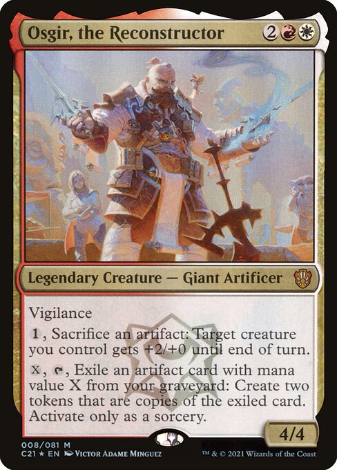 Osgir, the Reconstructor - Commander 2021 - M - 8
