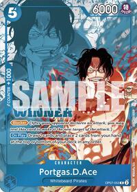Portgas.D.Ace (Winner Pack 2024 Oct.-Dec.) - One Piece Promotion Cards - R - OP07-053