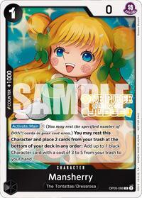 Mansherry (Judge Pack Vol. 4) - One Piece Promotion Cards - R - OP05-088