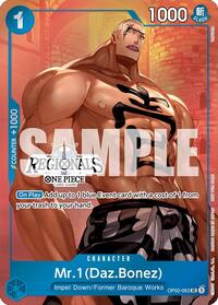 Mr.1 (Daz.Bonez) (Online Regional 2024 Vol. 3) - One Piece Promotion Cards - UC - OP02-063