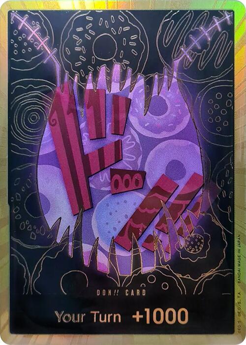 DON!! Card (Katakuri) (Gold) - Premium Booster -The Best- - DON!!