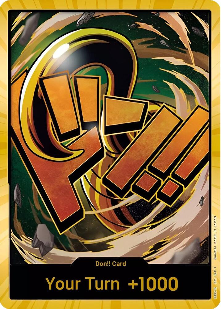 DON!! Card (Crocodile) (Gold) - Premium Booster -The Best- - DON!!