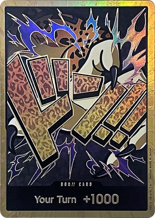 DON!! Card (Rob Lucci) (Gold) - Premium Booster -The Best- - DON!!