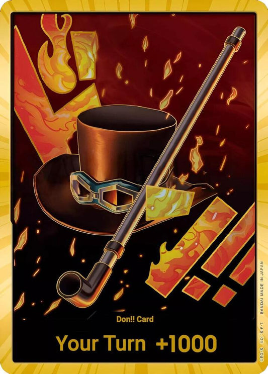 DON!! Card (Sabo) (Gold) - Premium Booster -The Best- - DON!!