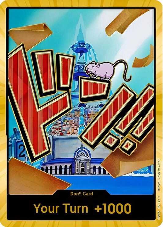 DON!! Card (Iceberg) (Gold) - Premium Booster -The Best- - DON!!
