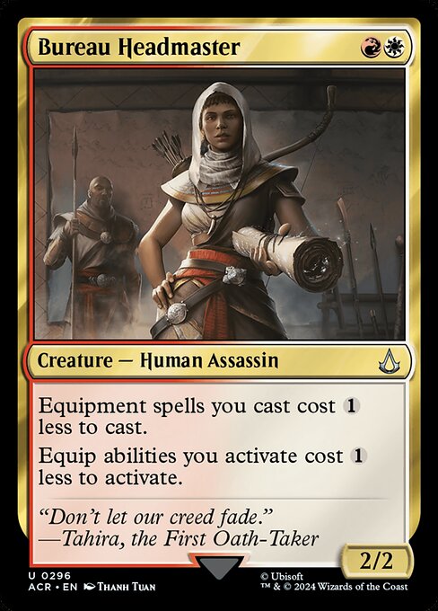 Bureau Headmaster - Universes Beyond: Assassin's Creed - U - 296