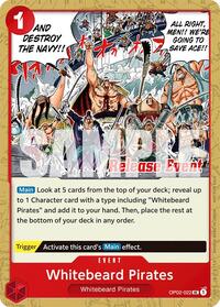 Whitebeard Pirates (ST15 - ST20 Release Event Pack) - One Piece Promotion Cards - UC - OP02-022
