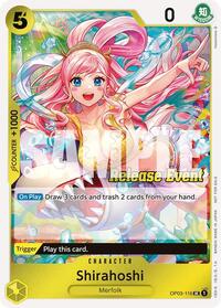 Shirahoshi (ST15 - ST20 Release Event Winner Pack) - One Piece Promotion Cards - UC - OP03-116