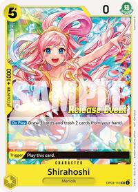 Shirahoshi (ST15 - ST20 Release Event Pack) - One Piece Promotion Cards - UC - OP03-116