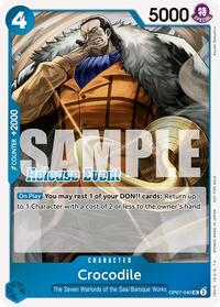 Crocodile (ST15 - ST20 Release Event Winner Pack) - One Piece Promotion Cards - UC - OP07-040
