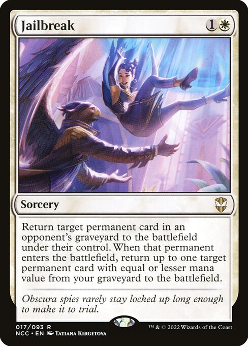 Jailbreak - Commander: Streets of New Capenna - R - 17