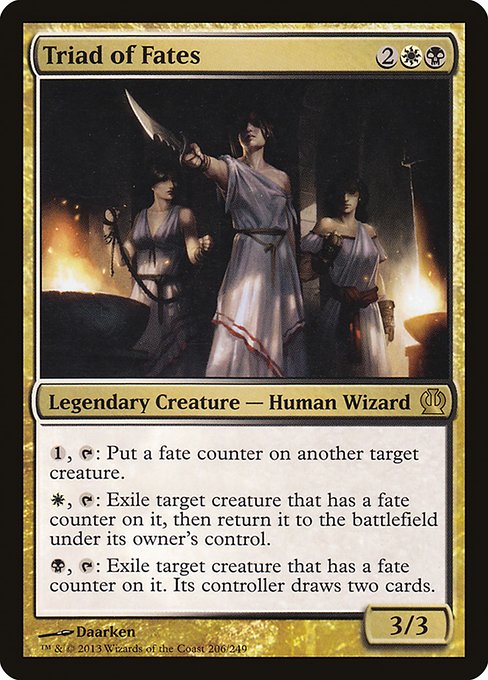 Triad of Fates - Theros - R - 206