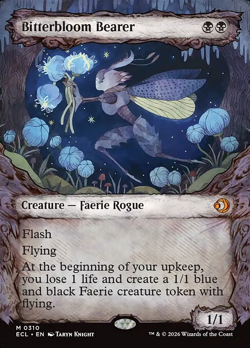 Bitterbloom Bearer (Showcase) - Lorwyn Eclipsed - M - 310