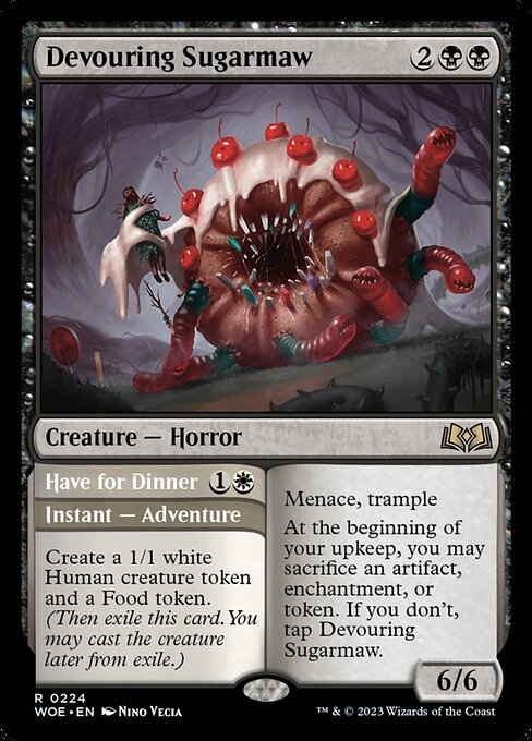 Devouring Sugarmaw - Wilds of Eldraine - R - 224