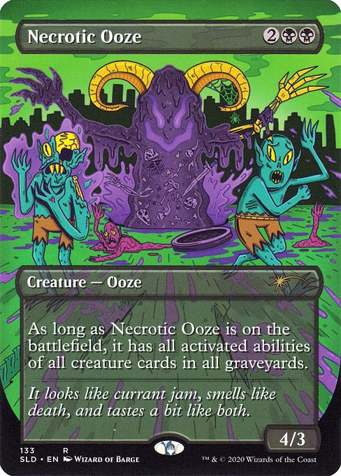 Necrotic Ooze - Secret Lair Drop Series - R - 133