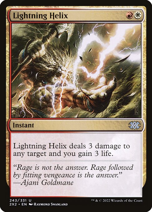 Lightning Helix - Double Masters 2022 - U - 243