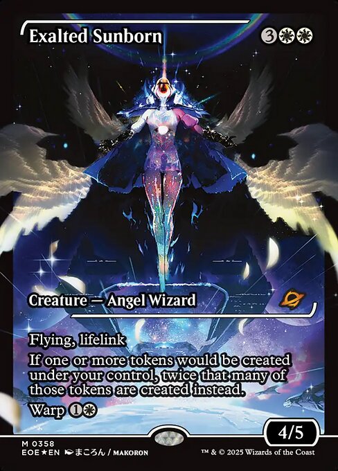 Exalted Sunborn (Showcase) - Edge of Eternities - M - 358