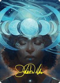 Lunar Insight Art Card (31/54) (Gold-Stamped Signature) - Art Series: Foundations - S - 31