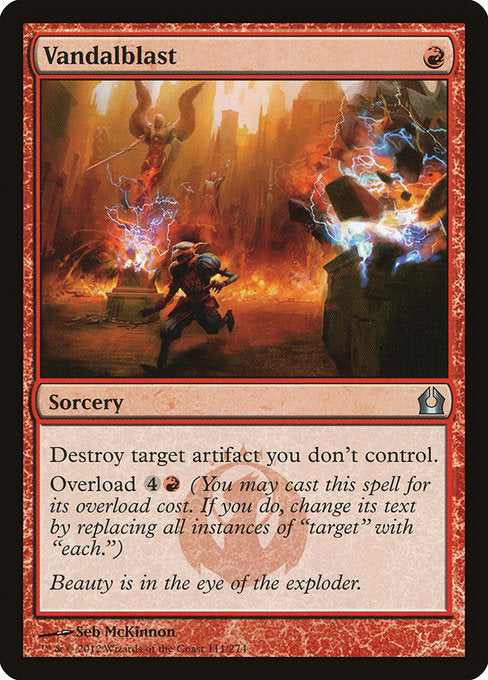 Vandalblast - Return to Ravnica - U - 111