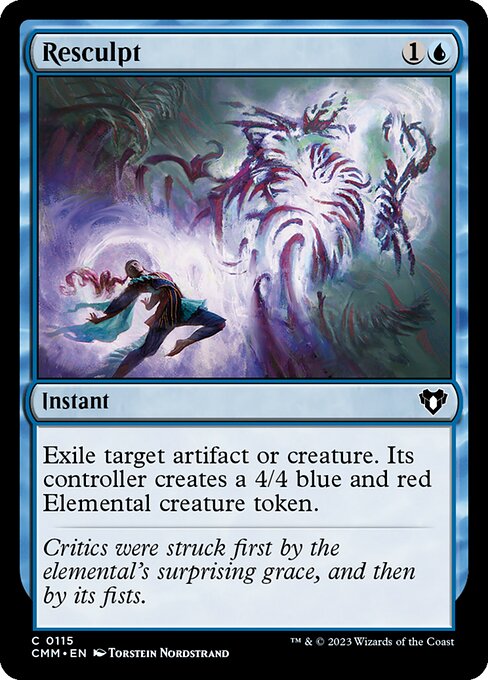 Resculpt - Commander Masters - C - 115
