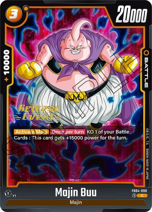 Majin Buu - Ultra Limit Release Event Cards - Common - FB04-090