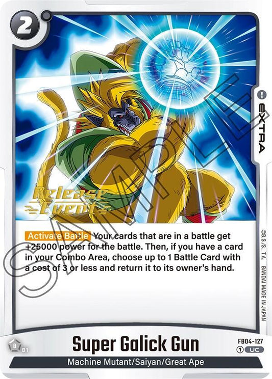 Super Galick Gun - Ultra Limit Release Event Cards - Uncommon - FB04-127