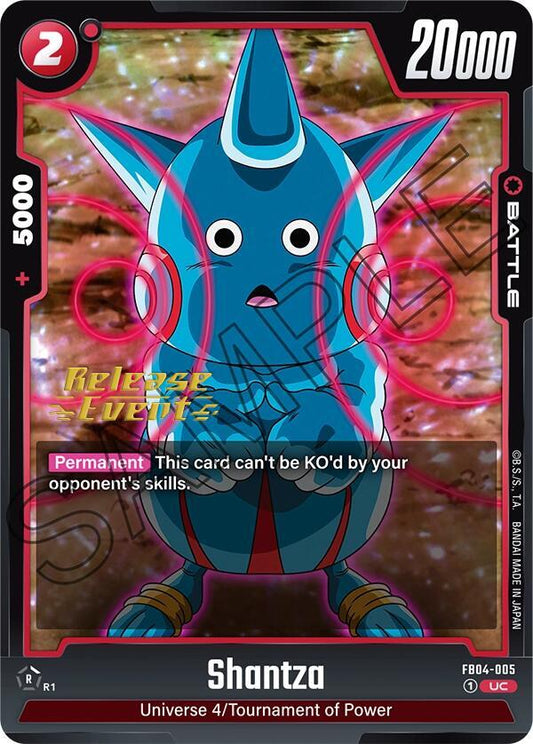 Shantza - Ultra Limit Release Event Cards - Uncommon - FB04-005
