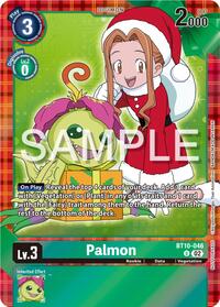 Palmon (Winter Holiday Event 2024) - Xros Encounter - Uncommon - BT10-046 U