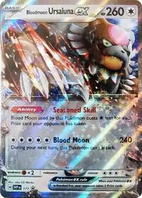 Bloodmoon Ursaluna ex - 177 - SV: Scarlet & Violet Promo Cards - Promo - 177