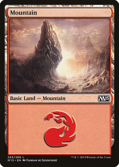 Mountain (263) - Magic 2015 (M15) - L - 263