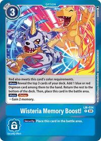 Wisteria Memory Boost! - Special Limited Set - Promo - LM-034 P