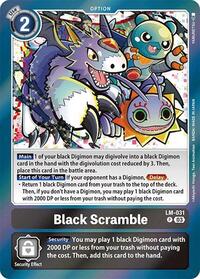 Black Scramble - Special Limited Set - Promo - LM-031 P